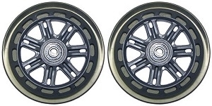 Razor A3 and Pulse California Cruiser Clear Kick Scooter Wheel Set 