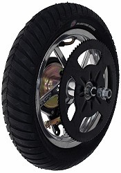 Rear Wheel Assembly for 12-1/2"x3.0" Tires 