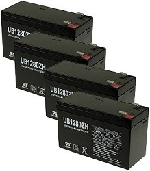 Battery Set with 12 Month Warranty for X-Treme X-500 Scooter 