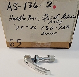 Currie AS-136-2 Handlebar Quick Release Assembly for 2005-2006 eZip, IZIP, Mongoose, and Schwinn 130, 135, and 150 Series Electric Scooters 