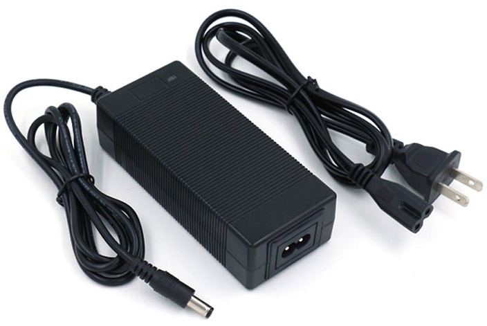 Battery Charger for 36 Volt Li-ion and LiPo Batteries, 42V 1.5A Output, Coaxial Plug 