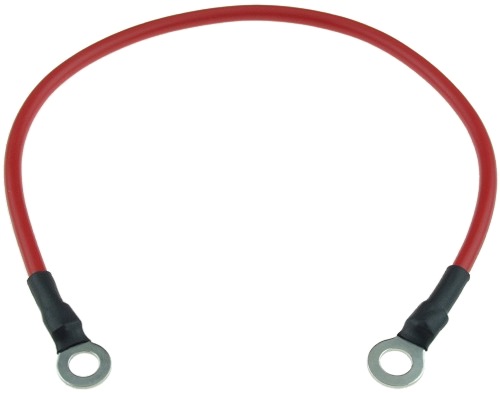10 AWG Battery Pack to Junction Box Wire with 5mm and 6mm Ring Terminals 