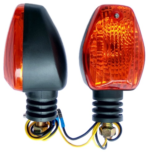 Side Mount Turn Signal with 12V Bulb (Style 2) 