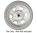 16x2.125 Gray Rubber Wheelchair Power Chair Tire - TIR-16X2.125-GRAY