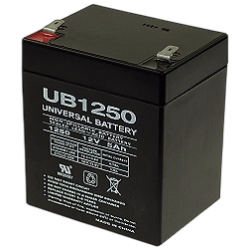 One Quantity 12 Volt 5 Ah Battery with 12 Month Warranty (Price Includes $19.60 USPS Priority Mail Flat-Rate Shipping Fee) 