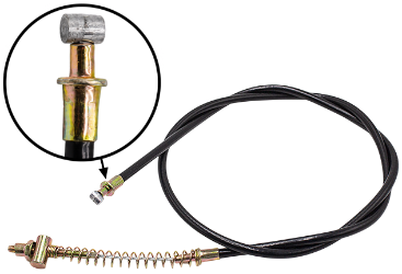 53" Drum Brake Cable for Electric Scooters and Bikes, Type C 