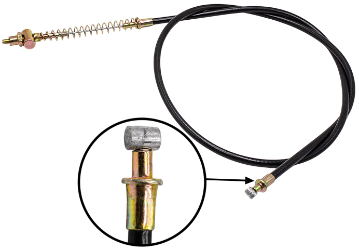 55" Drum Brake Cable for Electric Scooters and Bikes, Type C 