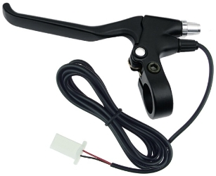 Left Hand Brake Lever with Switch LEV-33L 