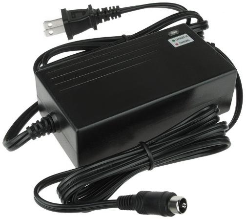 36 Volt 1.67 Amp Battery Charger with RCA Plug 
