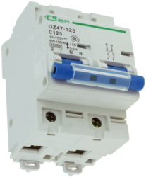 125 Amp 2 Pole Electric Scooter/Moped Circuit Breaker 
