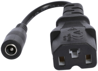 5.5mm x 2.1mm Coaxial Charger Plug to House Plug Battery Charger Adapter 