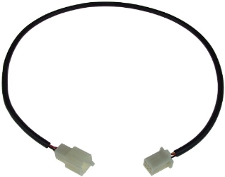 18 Inch Throttle Extension Cable with 6 Terminal White Connectors 