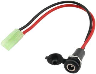 5.5mm x 2.1mm Coaxial Charger Port with Wires and Connector CNX-571 