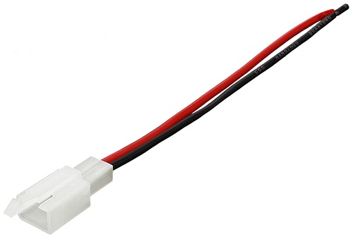 2.8mm Female Connector with Wires, 2 Terminal 