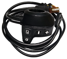Button Pad for IZIP Path Plus, Raleigh Detour, and Raleigh Venture with TranzX Motors, DP12C 