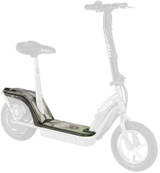 Foot Deck with Green Graphics for eZip E500 and IZIP I-500-CD Electric Scooter 