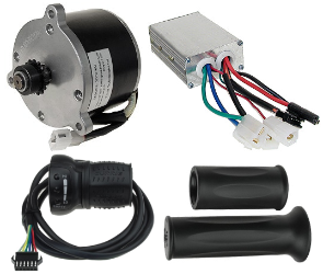Brushless Motor Replacement Kit for Currie, GT, Mongoose, and Schwinn Electric Scooters 