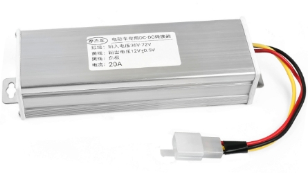 36-72 Volt DC to 12 Volt DC 20A DC-DC Voltage Converter 