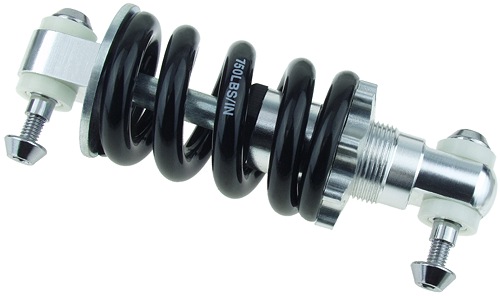 5-3/4" Rear Suspension Shock Absorber with 750 LBS/IN Spring Tension 