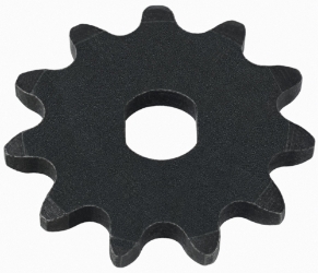 11 Tooth Sprocket with 10mm x 8.5mm Double D-Bore for #35 Chain 