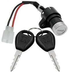 2 Wire 2 Position Key Switch with 2 Keys SWT-33404 