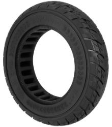 8-1/2x2 Flat-Free Airless Electric Scooter Tire for Rims with 134mm (5.28") Bead Seat 