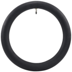 Electric Bike and Scooter Tube with Straight Threaded Metal Valve Stem for 18x2.50 Tire 