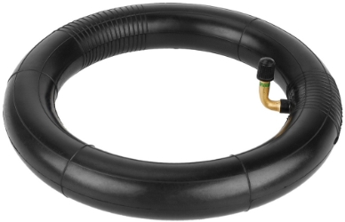 8-1/2x2 (8.5x2) Inner Tube with 90° Bend 90° Angle Valve Stem for Tires with 134mm ID 