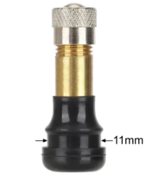Straight Valve Stem with 11mm Seat for Tubeless Tire, 32mm 