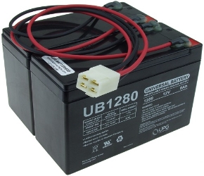Extended Range Battery Set with Wiring Harness for Razor Version 5-10 and 12 E300 and E325 Electric Scooters 