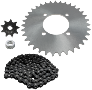 Razor Dirt Quad Beach Cart Conversion Sprockets and Chain Kit without Chain Breaker 