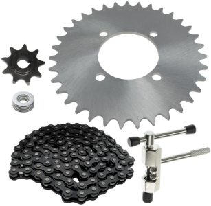Razor Dirt Quad Beach Cart Conversion Sprockets and Chain Kit 