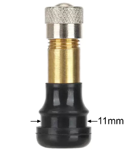 Straight Valve Stem with 11mm Seat for Tubeless Tire, 32mm 