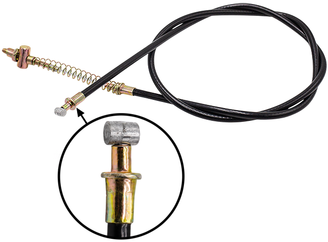49" Drum Brake Cable for Electric Scooters and Bikes, Type C 