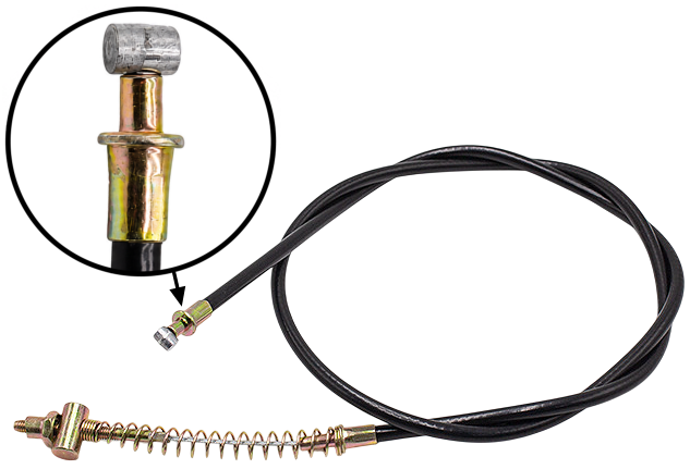 53" Drum Brake Cable for Electric Scooters and Bikes, Type C 
