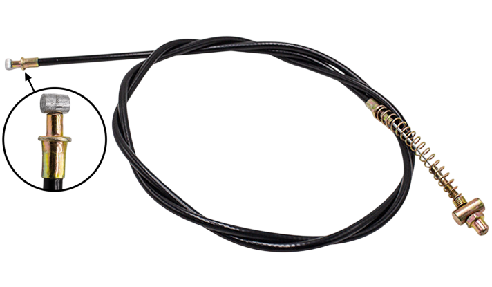 77" Drum Brake Cable for Electric Scooters and Bikes, Type C 