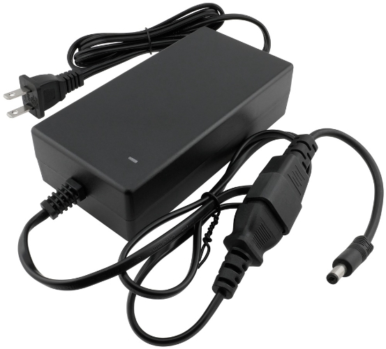 Battery Charger for 24V Hyper Retro Electric Scooter (For versions with 1-pin charger port.) 