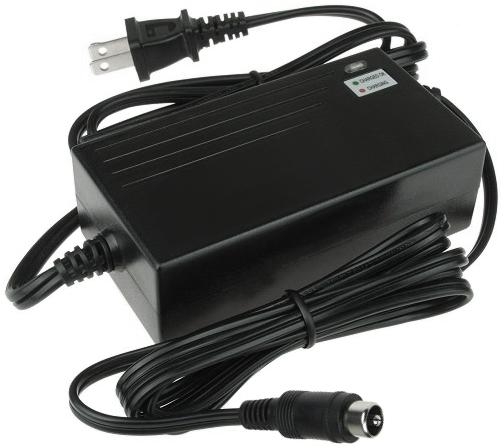 36 Volt 1.67 Amp Battery Charger with RCA Plug 