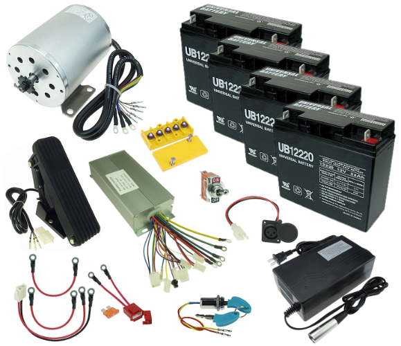 48 Volt 1800 Watt Electric Go Kart Power Kit KIT-481800-19 