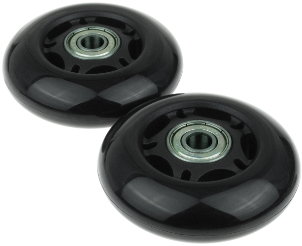 Rear Wheel Set for Razor PowerWing, PowerWing DLX, FlashRider 360, and RipRider 360, Black 