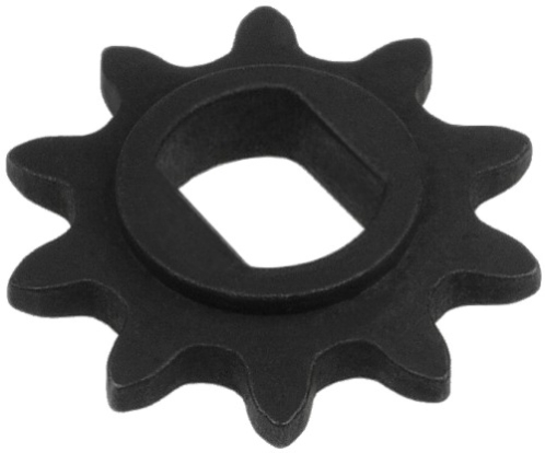 10 Tooth 10mm Double D-Bore Sprocket for #25 Chain 