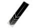 Black Angled Racing Stripe Graphics Stickers - GFX-462