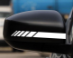 White Angled Racing Stripe Graphics Stickers - GFX-465