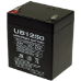 Two Quantity 12 Volt 5 Ah Batteries with 12 Month Warranty (Price Includes $19.60 USPS Priority Mail Flat-Rate Shipping Fee) - BAT-12V5AX2FR