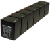 Six Quantity 12 Volt 5 Ah Batteries with 12 Month Warranty (Price Includes $28.70 USPS Priority Mail Flat-Rate Shipping Fee) - BAT-12V5AX6FR