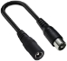 5.5mm x 2.1mm Coaxial Charger Plug to RCA Plug Battery Charger Adapter - CNX-24582