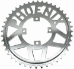 44 Tooth Steel Sprocket for #410 (1/2" x 1/8") Bicycle Chain with F4 Mounting Pattern - SPR-41044F4-S