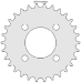 30 Tooth Sprocket for 1/2" x 1/8" Bicycle Chain with G1 Mounting Pattern - SPR-41030G1