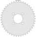 45 Tooth Sprocket for #41 and #420 Chain with G1 Mounting Pattern - SPR-42045G1