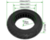 8-1/2x2 Flat-Free Airless Electric Scooter Tire for Rims with 134mm (5.28") Bead Seat - TIR-8.5X2FF-134-V1
